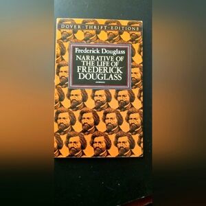 Narrative of the Life of Frederick Douglass — Paperback White & Orange Cover